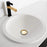 ADP Unity Solid Surface Inset/ Under Counter Basin - Ideal Bathroom CentreTOPTUNI400-TSMatte White