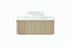 ADP Waverley Curved Wall Hung Vanity - Ideal Bathroom CentreWAVFAS0900WHCCP900mmCentre BasinCoastal Oak