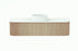 ADP Waverley Curved Wall Hung Vanity - Ideal Bathroom CentreWAVFAS1500WHCCP1500mmCentre BasinCoastal Oak