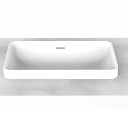 ADP Zeya Solid Surface Semi Inset Basin - Ideal Bathroom CentreTOPSZEY5832WGGloss White