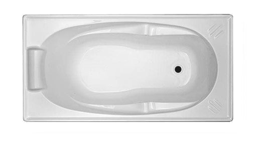 Alita Drop in Acrylic Bathtub- 1370x700x430mm - Ideal Bathroom CentreAlita-1370
