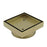 Bounty Brassware Bermuda Standard Floor Waste 100mm Brushed Gold - Ideal Bathroom Centre11101.23