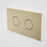 Caroma Invisi Series II Round Dual Flush Plate & Buttons (Metal) - Ideal Bathroom Centre237088BBBrushed Brass