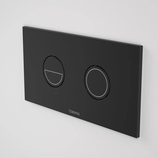 Caroma Invisi Series II Round Dual Flush Plate & Buttons (Metal) - Ideal Bathroom Centre237088BMatte Black