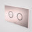 Caroma Invisi Series II Round Dual Flush Plate & Buttons (Metal) - Ideal Bathroom Centre237088RGRose Gold