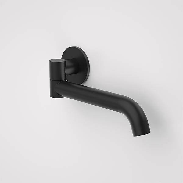 Caroma Liano II 220mm Wall Basin/Bath Swivel Outlet - Ideal Bathroom Centre96376BMatte Black