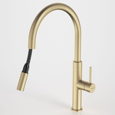 Caroma Liano II Pull Out Sink Mixer - Ideal Bathroom Centre96380BB56ABrushed Brass