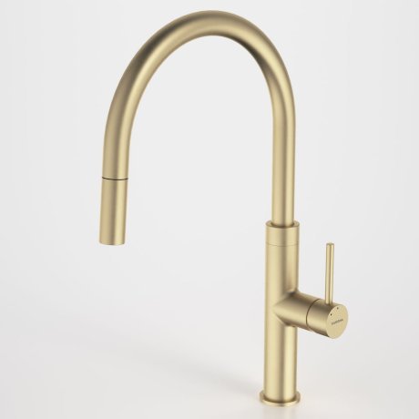Caroma Liano II Pull Out Sink Mixer - Ideal Bathroom Centre96380BB56ABrushed Brass