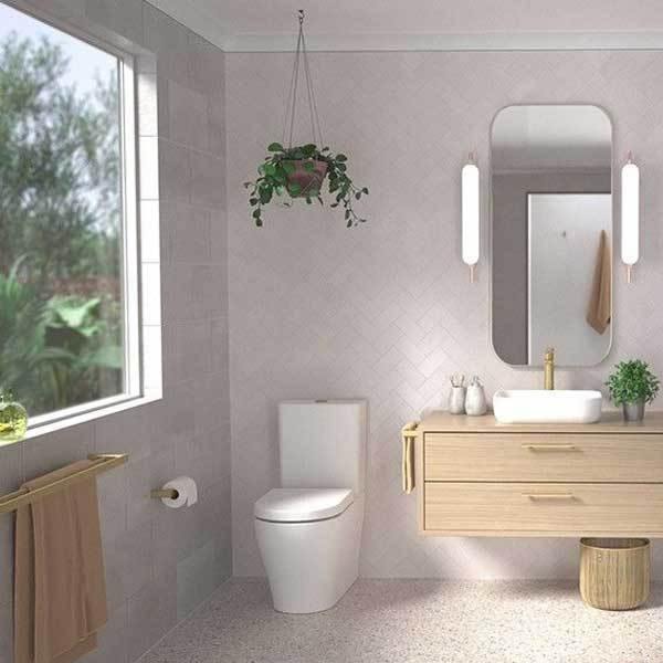 Caroma Luna Double Towel Rail 630mm - Ideal Bathroom Centre99614CChrome