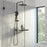 Caroma Luna Multifunction Twin Shower - Ideal Bathroom Centre90383C4EChrome