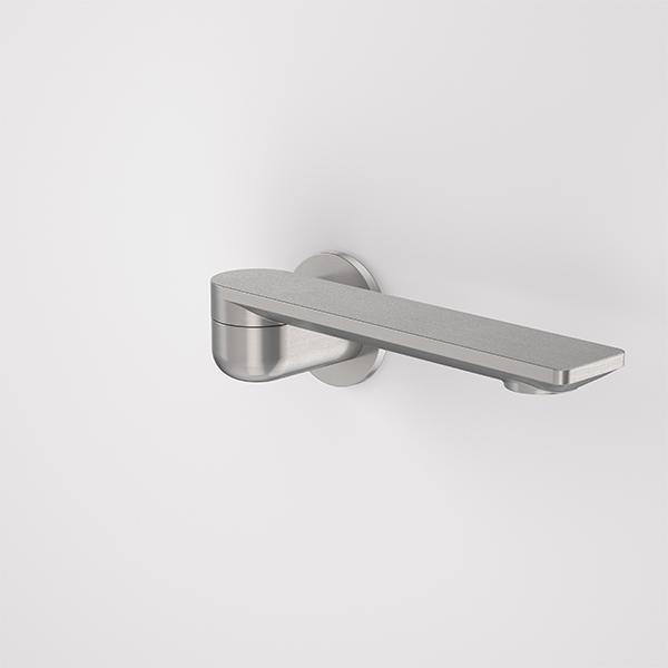 Caroma Urbane II 220mm Bath Swivel Outlet-Round Cover Plate - Ideal Bathroom Centre99669GMGun Metal
