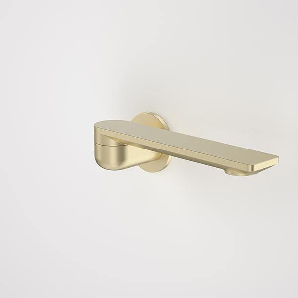 Caroma Urbane II 220mm Bath Swivel Outlet-Round Cover Plate - Ideal Bathroom Centre99669BBBrushed Brass