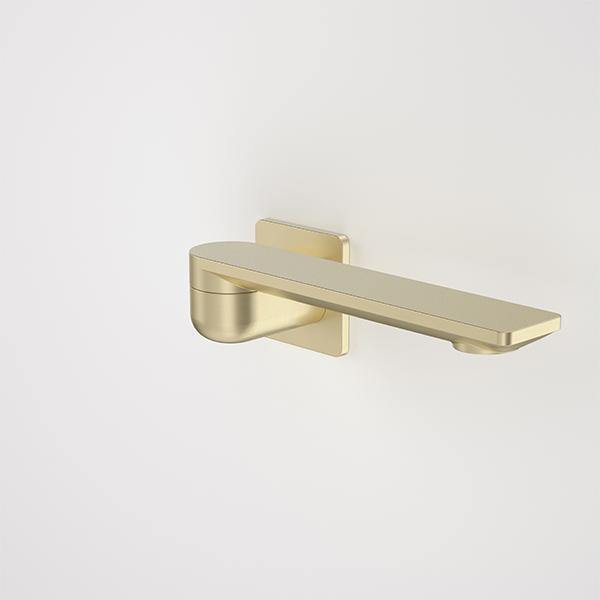 Caroma Urbane II 220mm Bath Swivel Outlet-Square Cover Plate - Ideal Bathroom Centre99670BBBrushed Brass