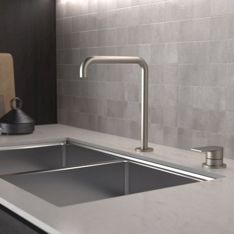 Caroma Urbane II Hob Basin/Sink Mixer Set 220mm - Ideal Bathroom Centre99689GM65AGun Metal