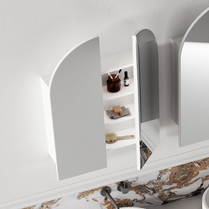 Cassa Design Archied Shaving Cabinet - Ideal Bathroom CentreARCHIED6090MWMatte White600x900mm