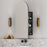 Cassa Design Archied Shaving Cabinet - Ideal Bathroom CentreARCHIED 9045BMatte Black450x900mm