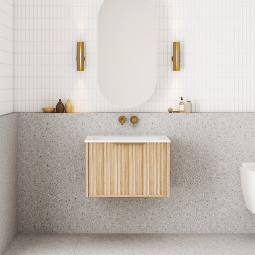 Cassa Design Caputre Wall Hung Vanity - Ideal Bathroom CentreCAP600WH-OAK600mmNatural Oak