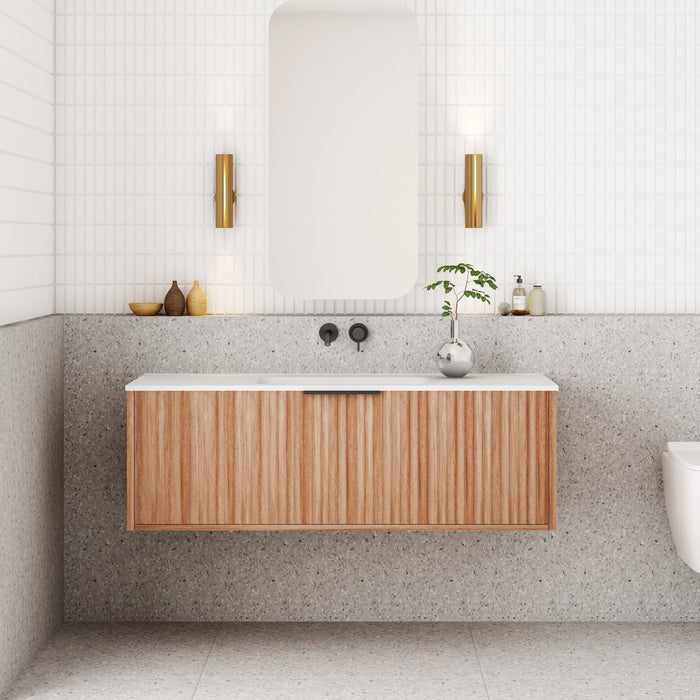 Cassa Design Caputre Wall Hung Vanity - Ideal Bathroom CentreCAP1200WH-WALNUT1200mmNatural Walnut
