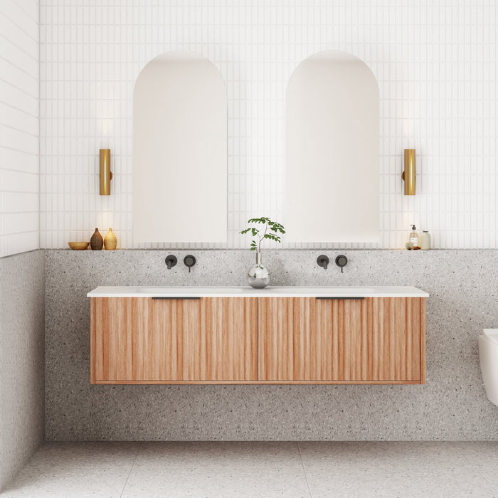 Cassa Design Caputre Wall Hung Vanity - Ideal Bathroom CentreCAP1500WH-WALNUT1500mmNatural Walnut