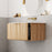 Cassa Design Caputre Wall Hung Vanity - Ideal Bathroom CentreCAP750WH-OAK750mmNatural Oak