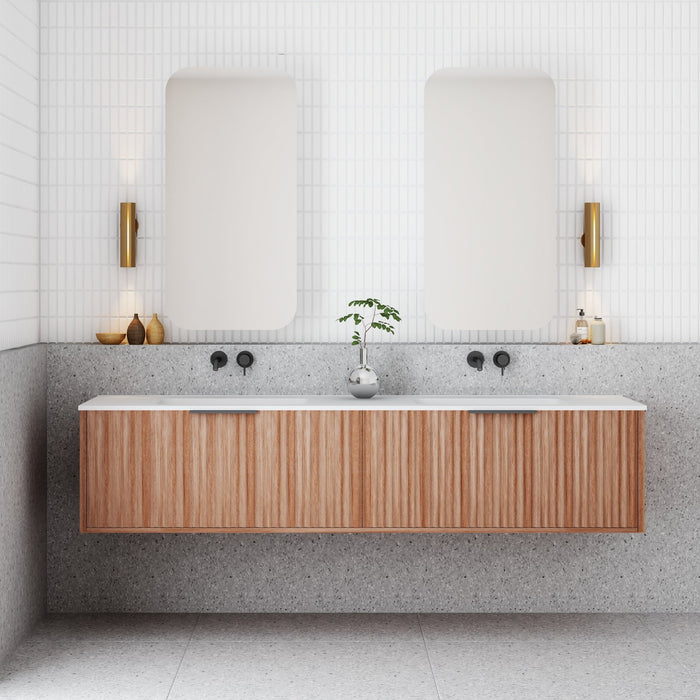 Cassa Design Caputre Wall Hung Vanity - Ideal Bathroom CentreCAP1800WH-WALNUT1800mmNatural Walnut