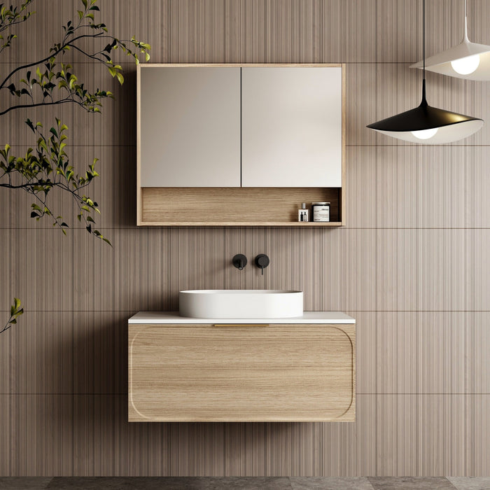 Cassa Design Ciciero Wall Hung Vanity - Ideal Bathroom CentreCIC900WH-OAK900mmNatural Oak
