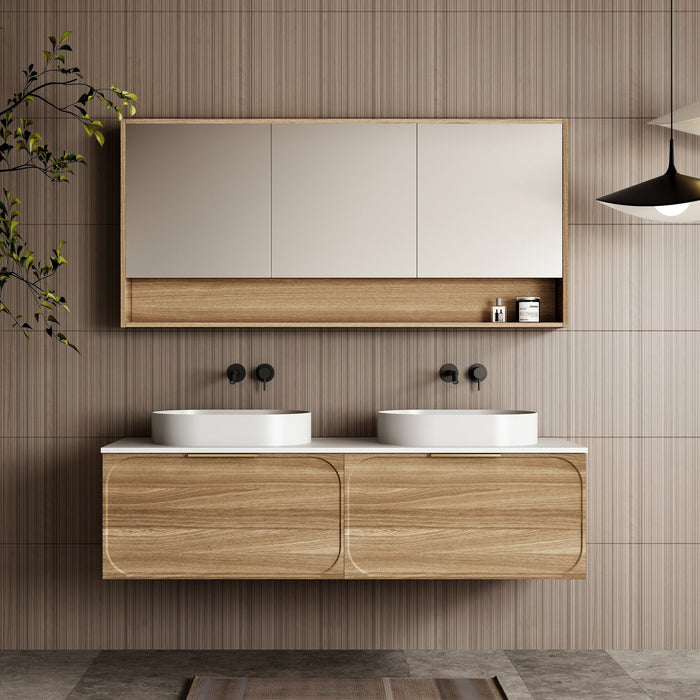 Cassa Design Ciciero Wall Hung Vanity - Ideal Bathroom CentreCIC1500WH-WALNUT1500mmNatural Walnut