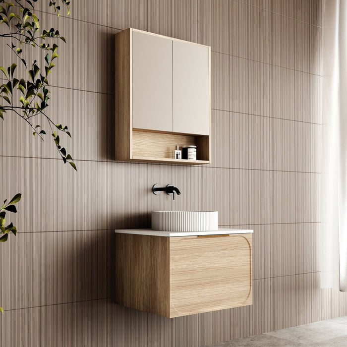 Cassa Design Ciciero Wall Hung Vanity - Ideal Bathroom CentreCIC600WH-OAK600mmNatural Oak