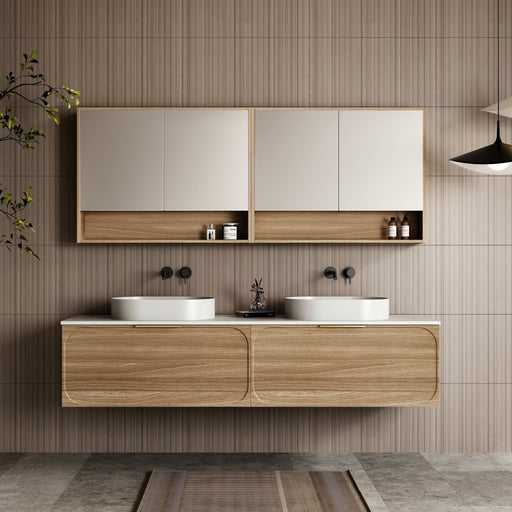 Cassa Design Ciciero Wall Hung Vanity - Ideal Bathroom CentreCIC1800WH-WALNUT1800mmNatural Walnut