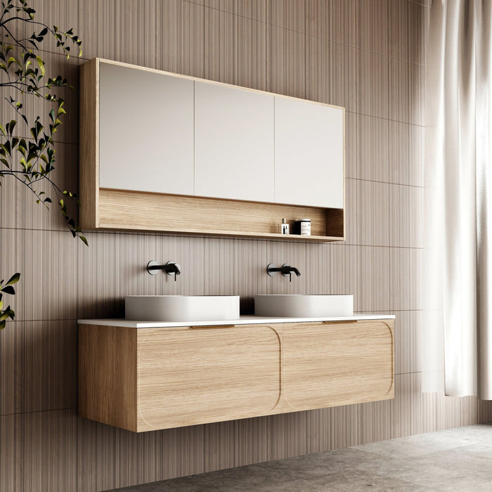 Cassa Design Ciciero Wall Hung Vanity - Ideal Bathroom CentreCIC1500WH-OAK1500mmNatural Oak