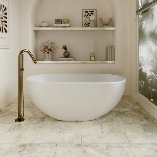Cassa Design Egg Shape Freestanding Bath-Gloss White - Ideal Bathroom CentreBT-EL13001300mm