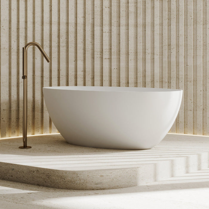 Cassa Design Egg Shell Freestanding Bath-Gloss White - Ideal Bathroom CentreBT-ES15001500mm