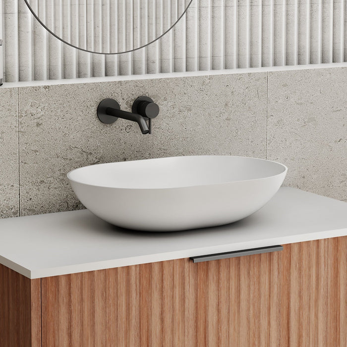 Cassa Design Eggshell 520x360x120mm Above Counter Basin - Ideal Bathroom CentreES523612