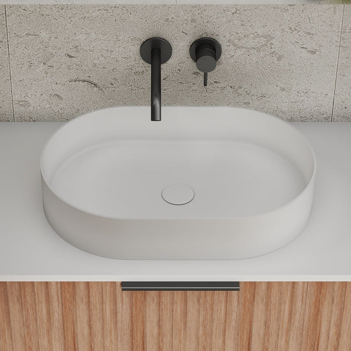 Cassa Design Elegant Pill 580x380x110mm Above Counter Basin - Ideal Bathroom CentreEL583811