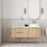 Cassa Design Gravity Curved Wall Hung Vanity - Ideal Bathroom CentreGRA1200WHR-OAK1200mm Right Hand BasinNatural Oak