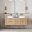 Cassa Design Gravity Curved Wall Hung Vanity - Ideal Bathroom CentreGRA1500WH-OAK1500mmNatural Oak