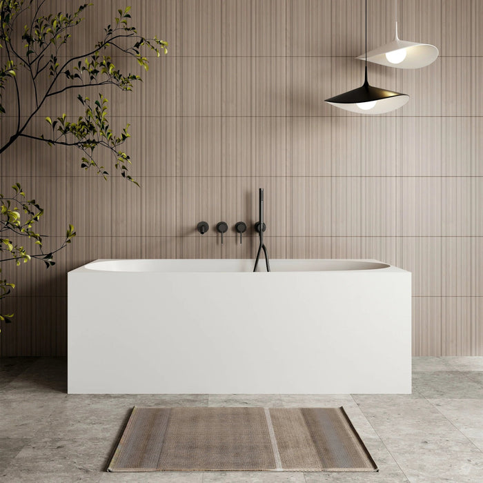 Cassa Design Multi Square Freestanding Bath - Ideal Bathroom CentreBT-MS1300M1300mmMatte White