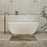 Cassa Design Rec Slimline Freestanding Bath-Matte White - Ideal Bathroom CentreBT-RE1500M1500mm