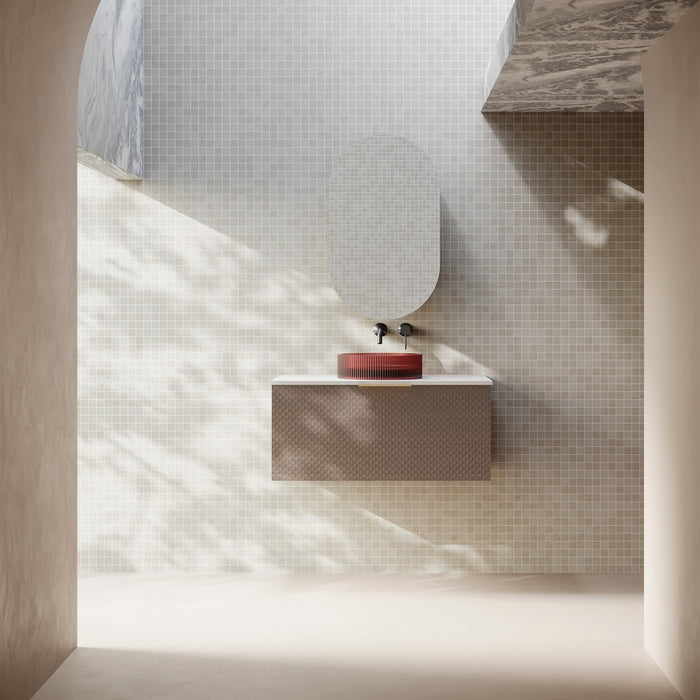 Cassa Design Relievo Wall Hung Vanity - Ideal Bathroom CentreREL900IWRelievo Walnut900mm