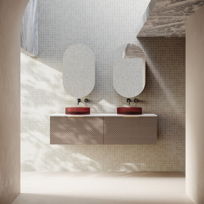 Cassa Design Relievo Wall Hung Vanity - Ideal Bathroom CentreREL1500IWRelievo Walnut1500mm