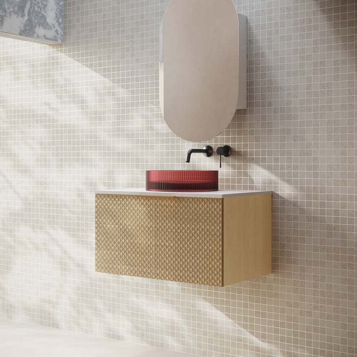 Cassa Design Relievo Wall Hung Vanity - Ideal Bathroom CentreREL750IORelievo Oak750mm