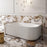 Cassa Design V-Groove Corner Back to Wall Bathtub-Matte White - Ideal Bathroom CentreBT-VG1700L1700mmLeft Hand Corner