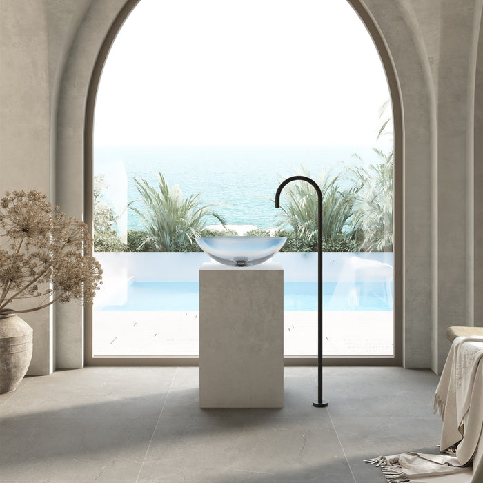 Cassa Design Wow Oval Translucency Resin Stone Basin - Ideal Bathroom CentreSBO5036CCCrystal Clear