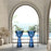 Cassa Design Wow Pedestal Translucency Resin Stone Basin - Ideal Bathroom CentreSB4590SBSky Blue