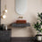 Cassa Design Wow V-Groove Translucency Resin Stone Basin - Ideal Bathroom CentreVG363610ABAmber Brown