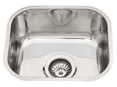 Classic Under-mount Kitchen Sink-357x307x150mm - Ideal Bathroom CentreU-357