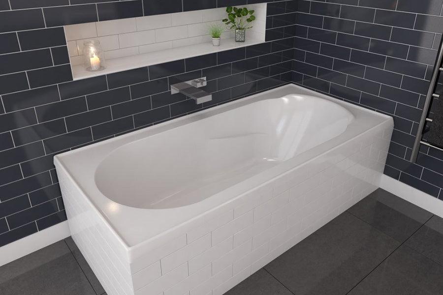 Decina Adatto 1510/1650 Inset Bath - Ideal Bathroom CentreAD1650W1650MM