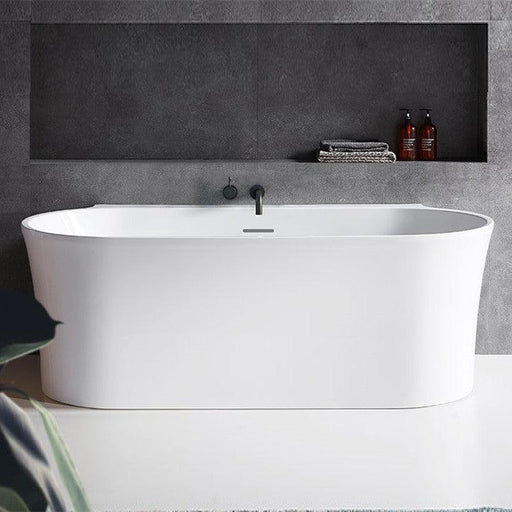 Decina Aurora 1500/1700mm Back To Wall Freestanding Bath - Ideal Bathroom CentreAU1500MW1500mm