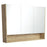 Fienza 1200 Mirror Cabinet with Display Shelf - Ideal Bathroom CentrePSC1200SSSandi Oak