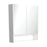 Fienza 750 Mirror Cabinet with Display Shelf - Ideal Bathroom CentrePSC750SMWSatin White
